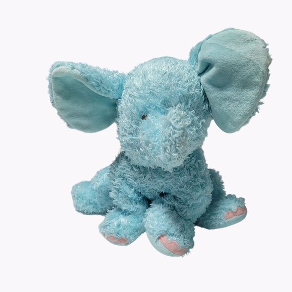 Koala Baby Blue Elephant 13 inch Plush Soft Eyes Infant Lovey Stuffed Animal Toy - Picture 1 of 11